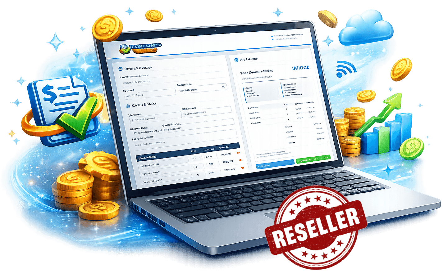 The Invoice Generator - Resell Right Image